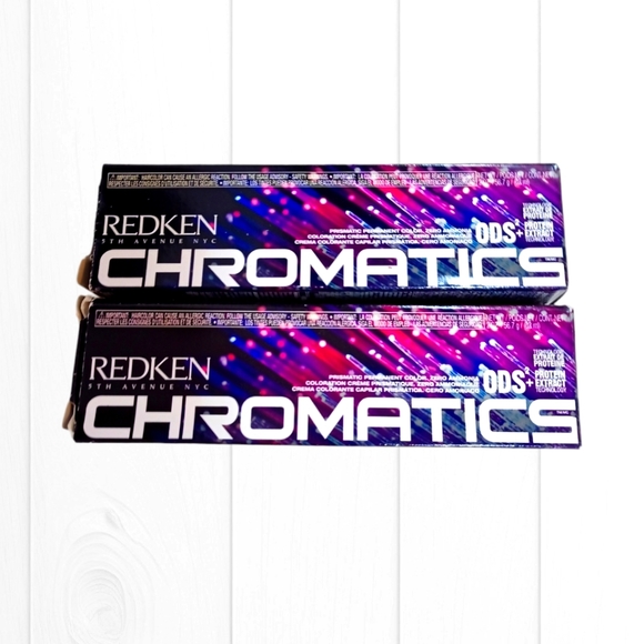 Redken Chromatics 2 x Permanent Ammonia-free Hair Color Golden Iridescent Brown - Picture 3 of 16